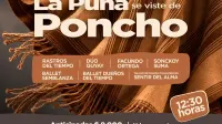Casa de la Puna recibe 'La Puna se viste de Poncho' con música, danza y cocina criolla