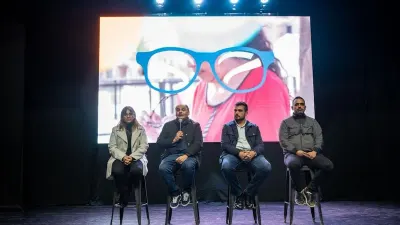 Saadi entregó anteojos en Girardi y el programa 'Te Veo Bien' superó 15.000