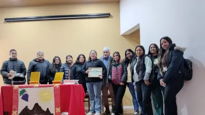 Nicolás Quiroga presentó «Educación y Esperanza» en Tinogasta