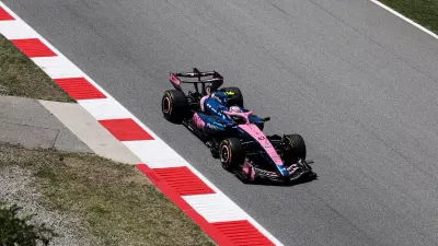 Colapinto 15° en la segunda práctica del Gran Premio de Barcelona