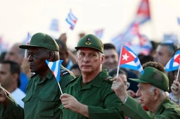 El dictador cubano, Miguel Díaz-Canel (REUTERS/Norlys Pérez)
