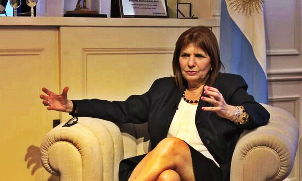Patricia Bullrich: «hay que ir sacándole poder a los movimientos sociales»
