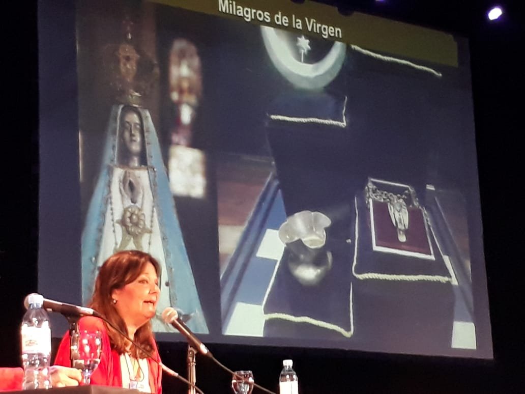 Natalia Ponferrada en el 11º Encuentro Argentino de Turismo Religioso