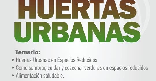 Este miércoles se realizará una exposición sobre huertas urbanas, abierta a todo público