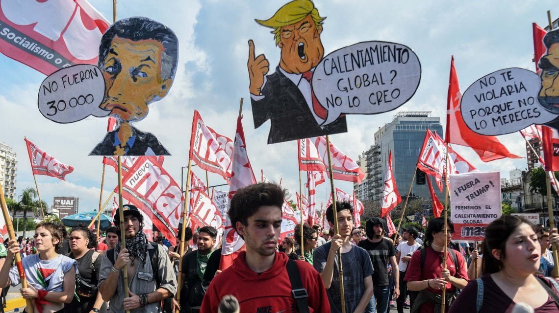 Las protestas en contra de la Cumbre del G20 se llevaron a cabo de forma pacífica