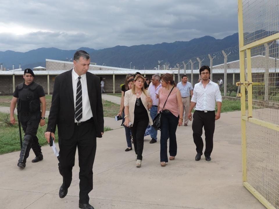 Visita al Servicio Penitenciario Provincial