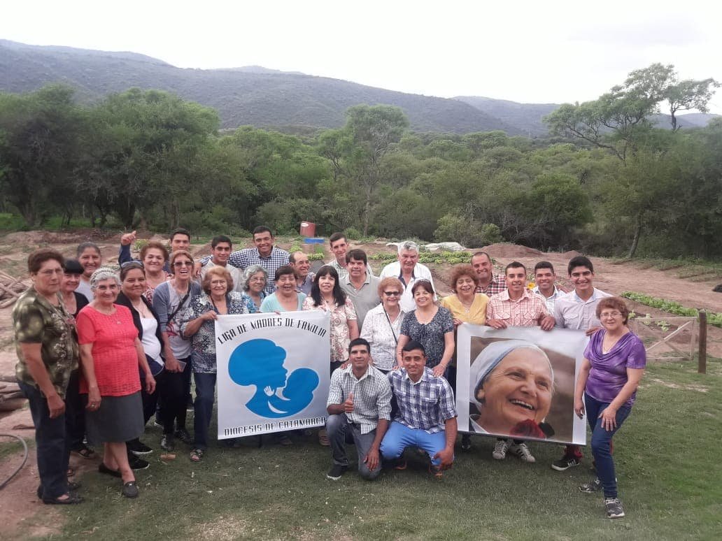 La Liga de Madres visitó la casa de recuperación de chicos con adicciones