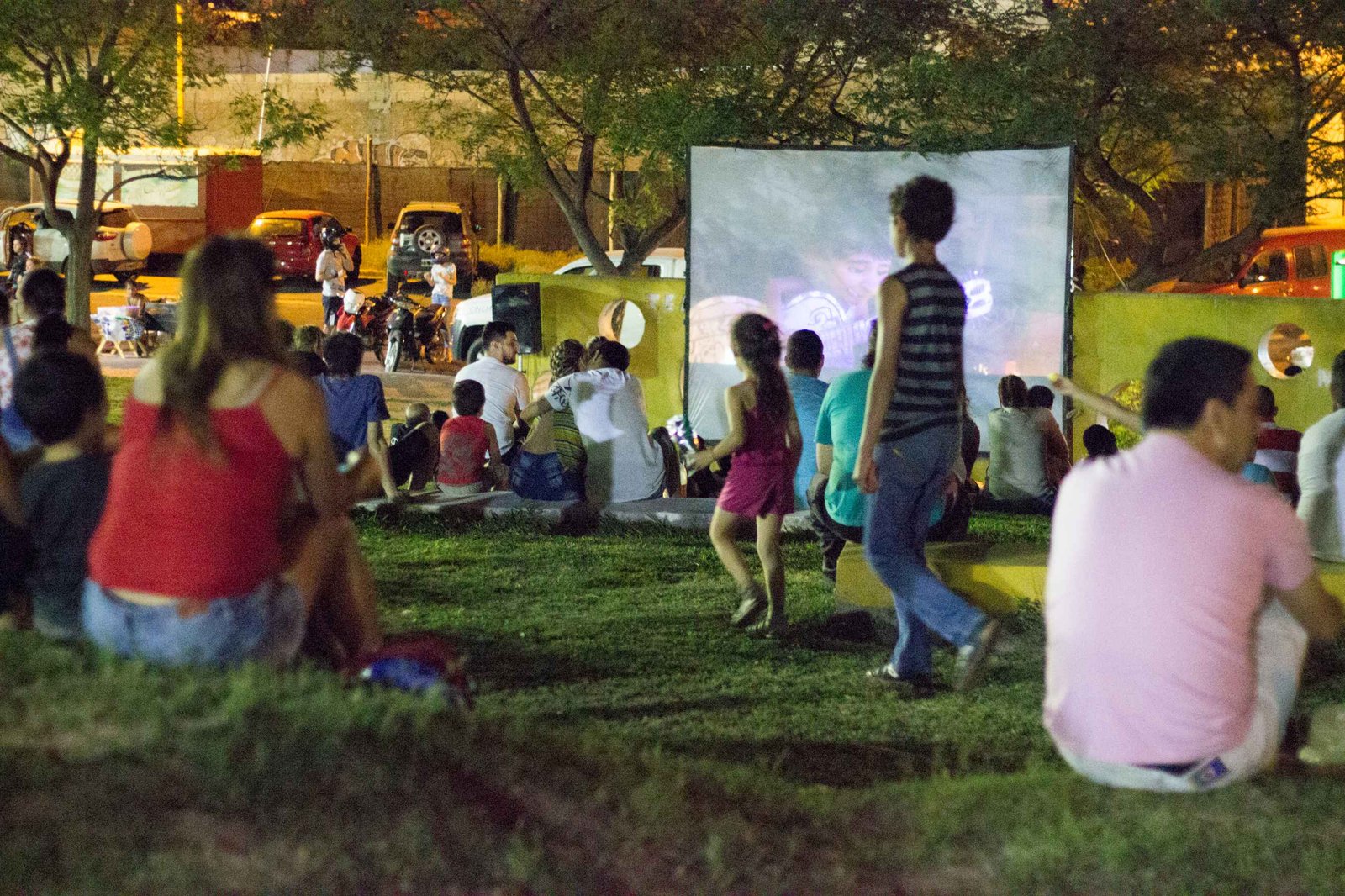 Volvieron las funciones gratuitas de cine en el Parque de los Niños