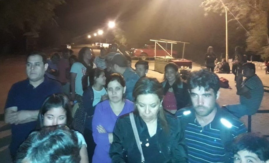 Inédito: El Shincal tuvo su primera visita nocturna el fin de semana