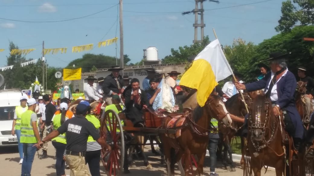 Pobladores de Tapso y localidades vecinas vivieron con emoción la visita de la Virgen