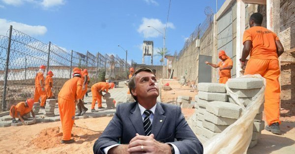 Bolsonaro quiere que los presos paguen con trabajo los gastos de mantenerlos