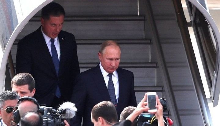 GB: Llegó el presidente ruso Putin a la Argentina
