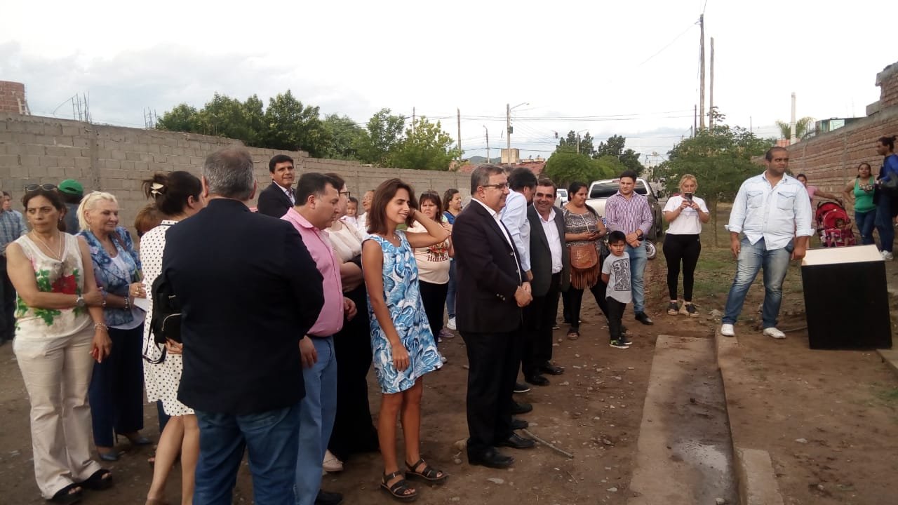 Inauguraron obras en el Barrio Magisterio