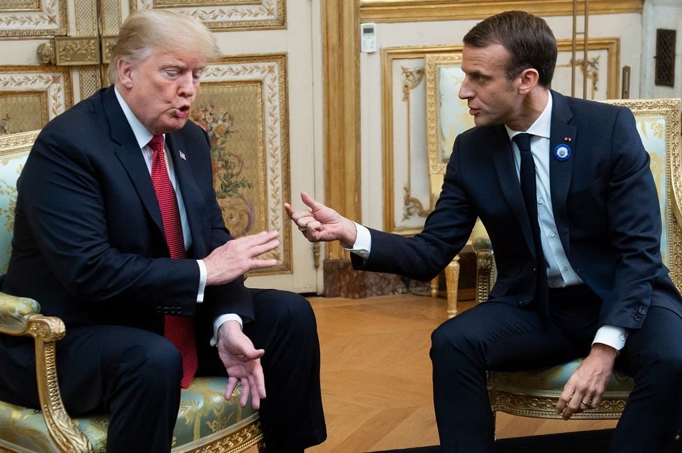 Donald Trump lamentó la violenta protesta en Francia, a la vez que le echó la culpa al Acuerdo de París