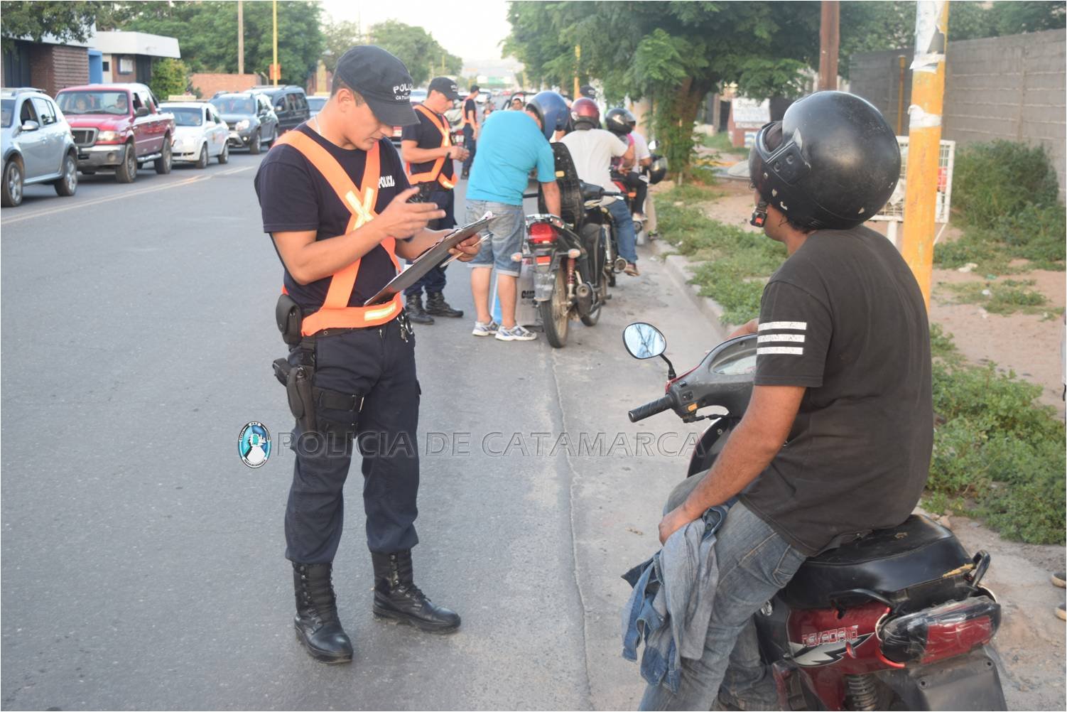 La policía desplegó un amplio operativo de prevención