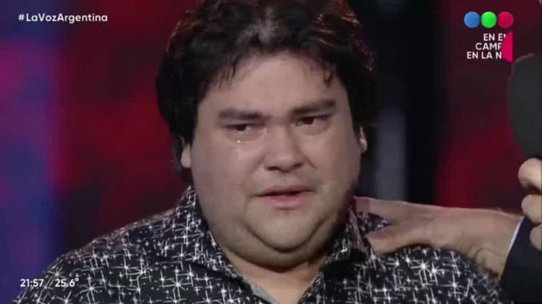 Pedro Ríos, eliminado del equipo de Axel en «La Voz Argentina»