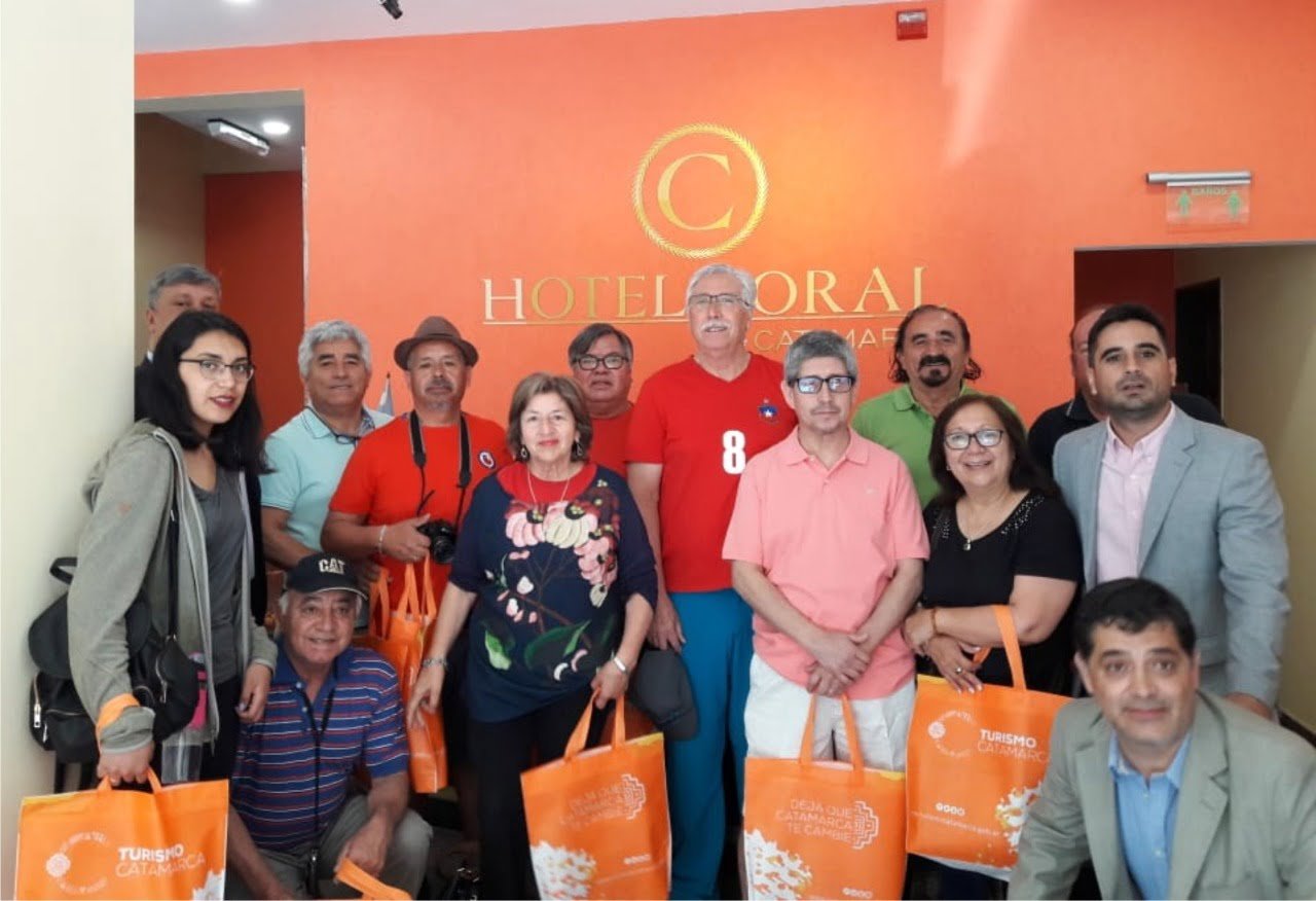 En fomento del turismo: llegó a Catamarca un grupo de viajeros procedentes de Chile