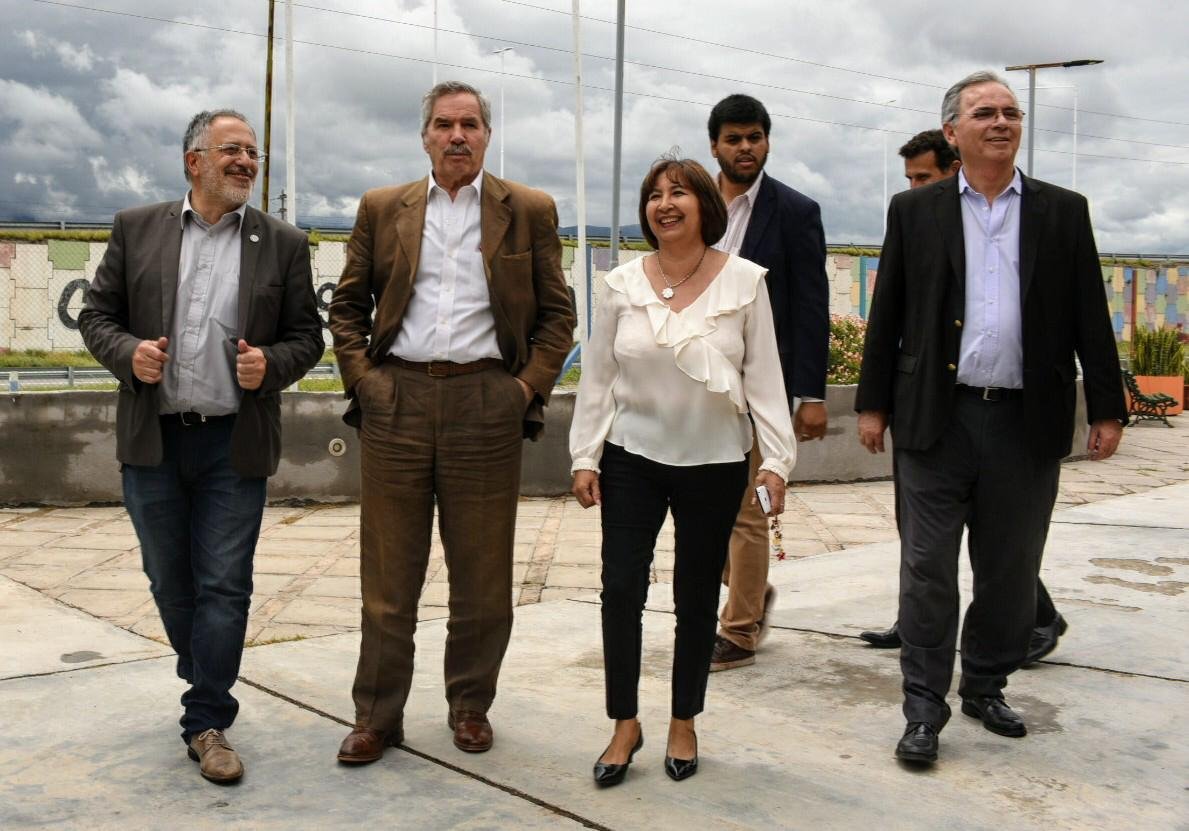 El Legislador Nacional Felipe Solá fue recibido, en su visita a Catamarca, por el Presidente de la Cámara de Senadores, Sola Jaís