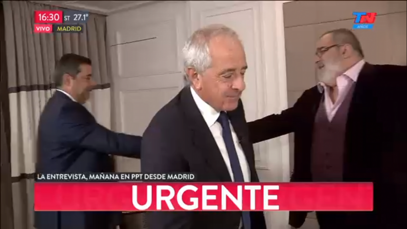 Lanata reunió a D’Onofrio y Angelici en el momento más «caliente» de la relación