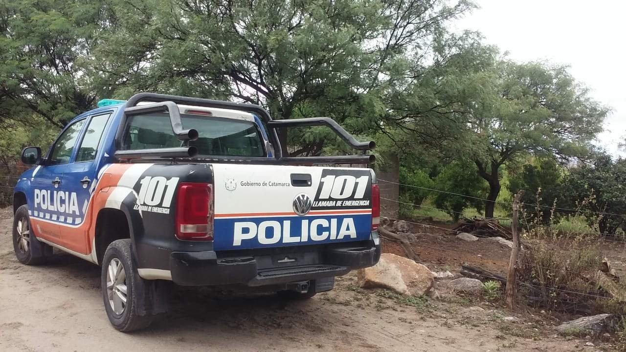 Encuentran restos humanos en una finca de Pomán