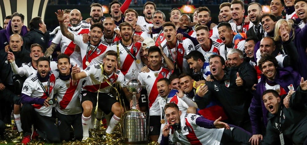 La durísima dedicatoria del vestuario de River contra Mauricio Macri y a Daniel Angelici