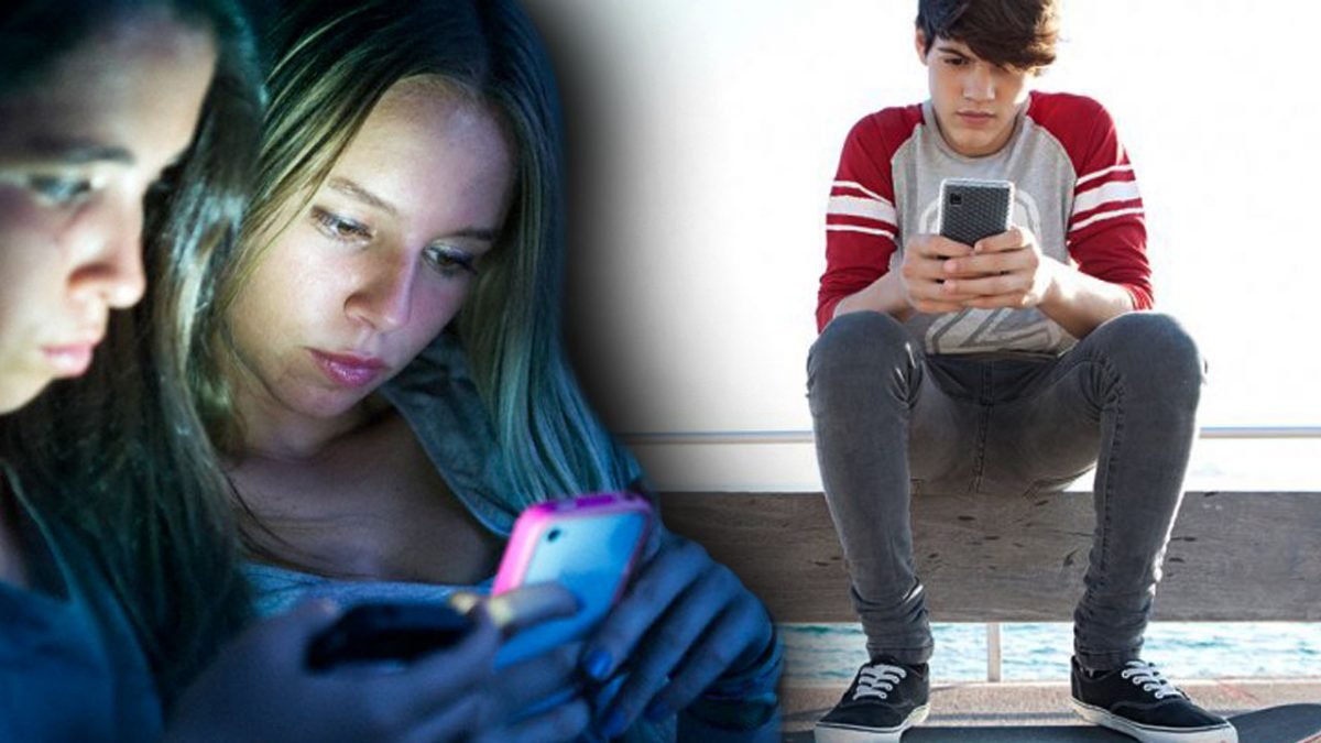 Los jóvenes que pasan más tiempo enganchados al móvil son más infelices