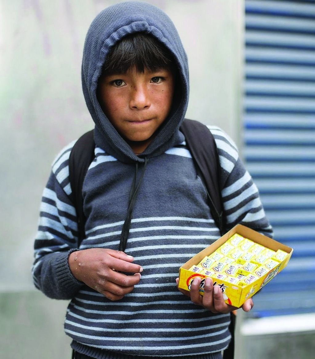 Bolivia modifica la edad que autoriza el trabajo infantil