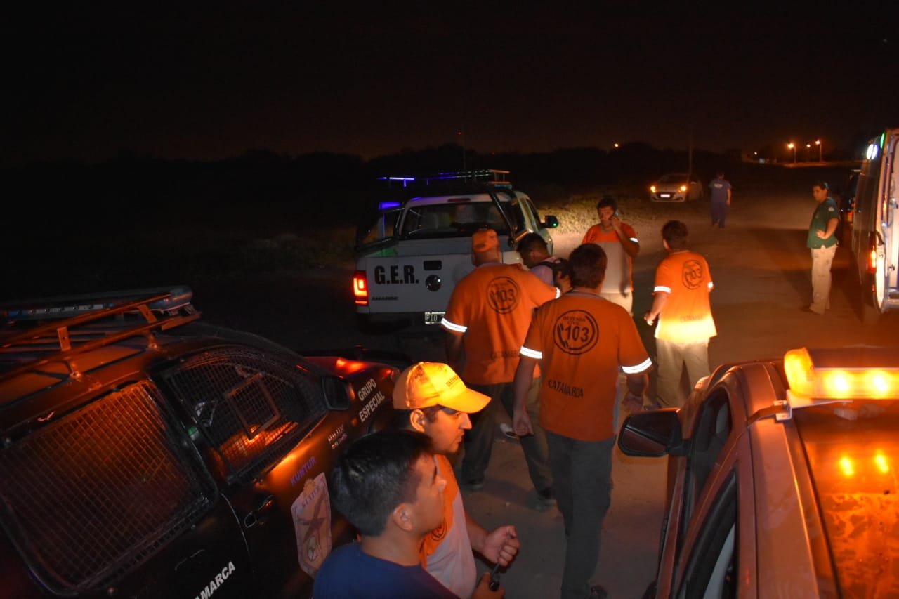 Se complicó el rescate del joven extraviado en La Aguada