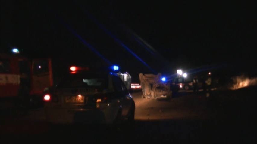 Volcó un auto en La Paz: Un muerto