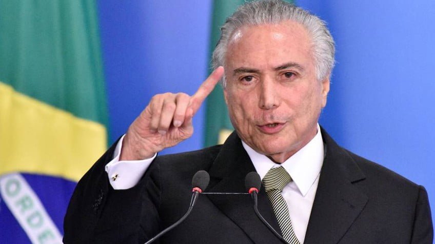 Brasil: imputan al presidente Michel Temer por corrupción y lavado de dinero