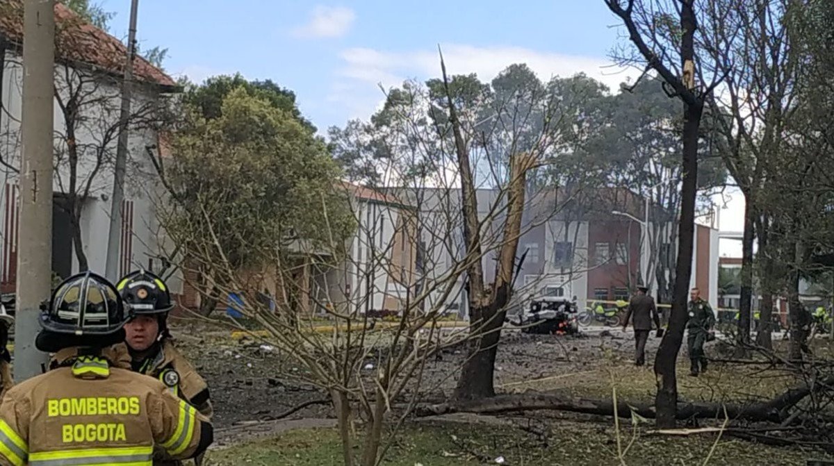 Explotó un coche bomba en Bogotá y hay al menos diez muertos y cuarenta heridos