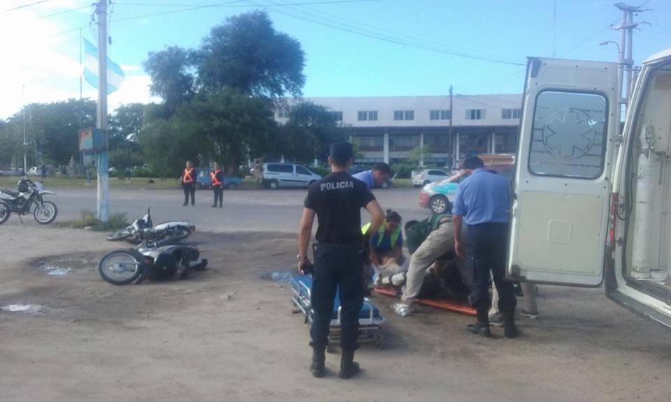 Chocaron un auto y dos motos en Valle Viejo