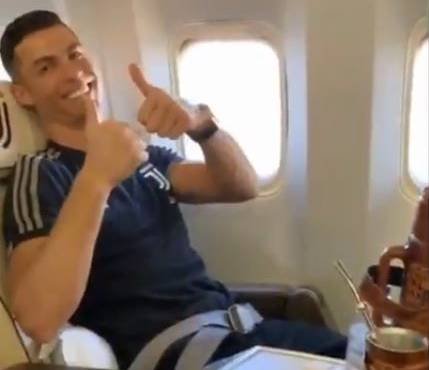 Cristiano Ronaldo, otro de los cracks que se le animó al mate