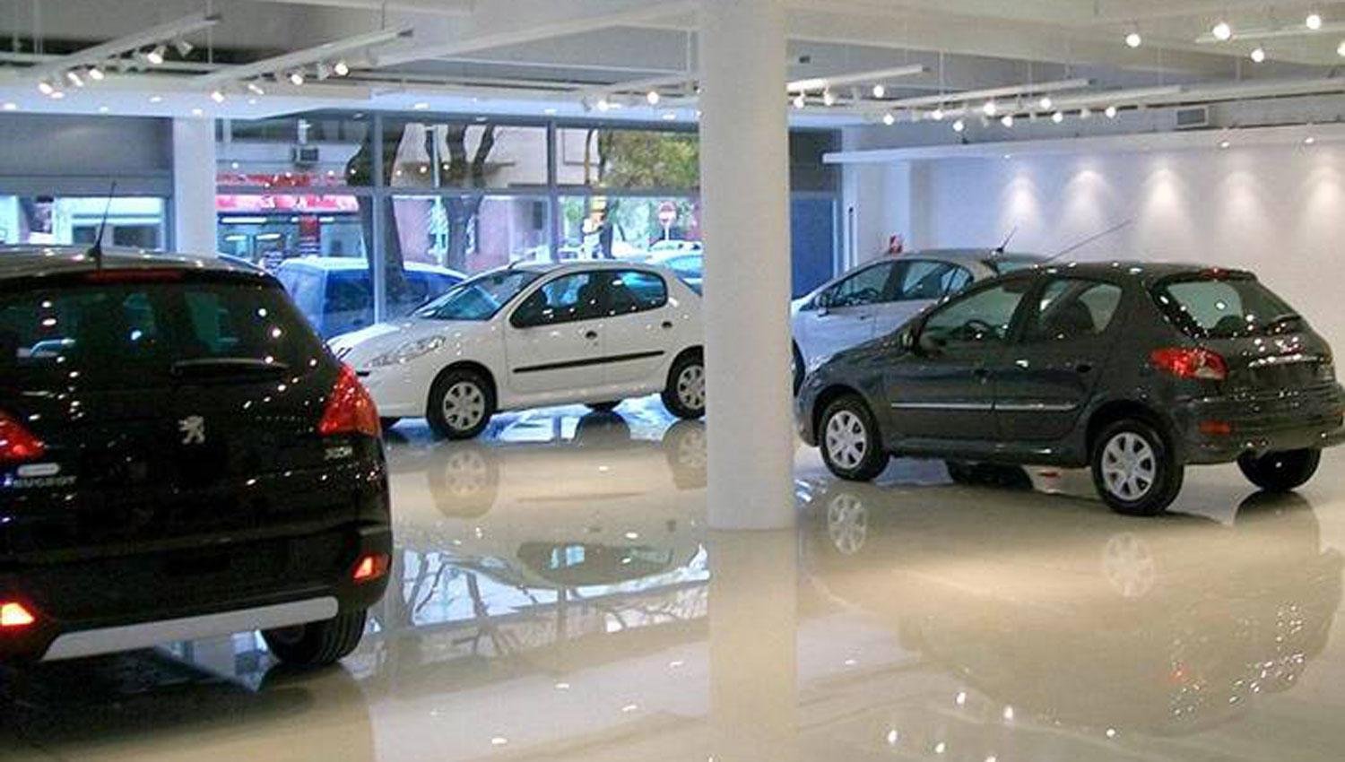 Las ventas de autos cayeron un 50% respecto a enero del año pasado