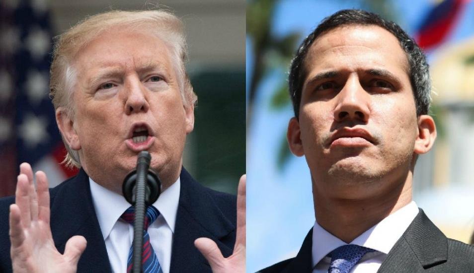 Trump envía comida a Venezuela por pedido de Juan Guaidó