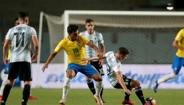 Sub 20: Argentina perdió 1-0 ante Brasil y se quedó sin el título