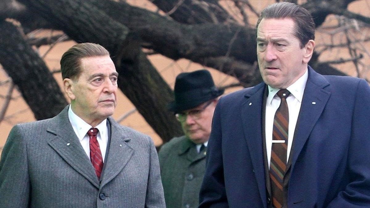 Al Pacino y Robert De Niro en otra de mafiosos