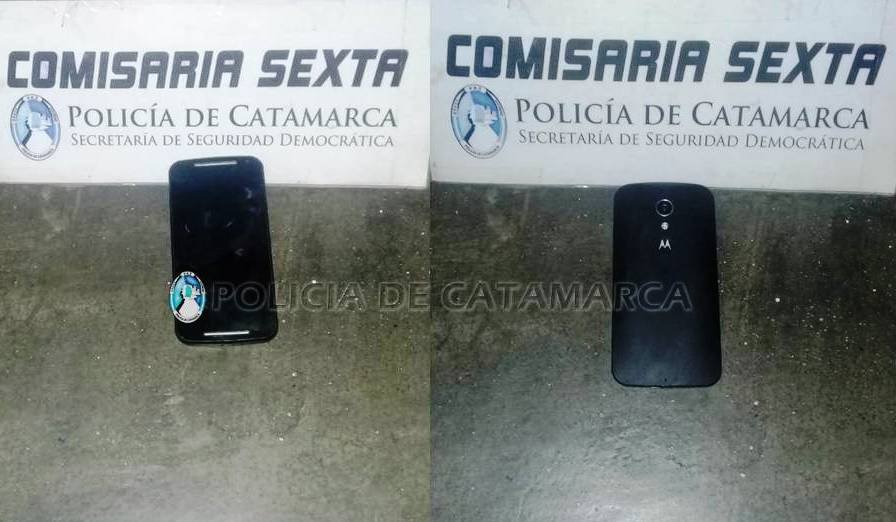 Aprehenden a un joven y recuperan un teléfono celular sustraído en la zona sur de la Capital