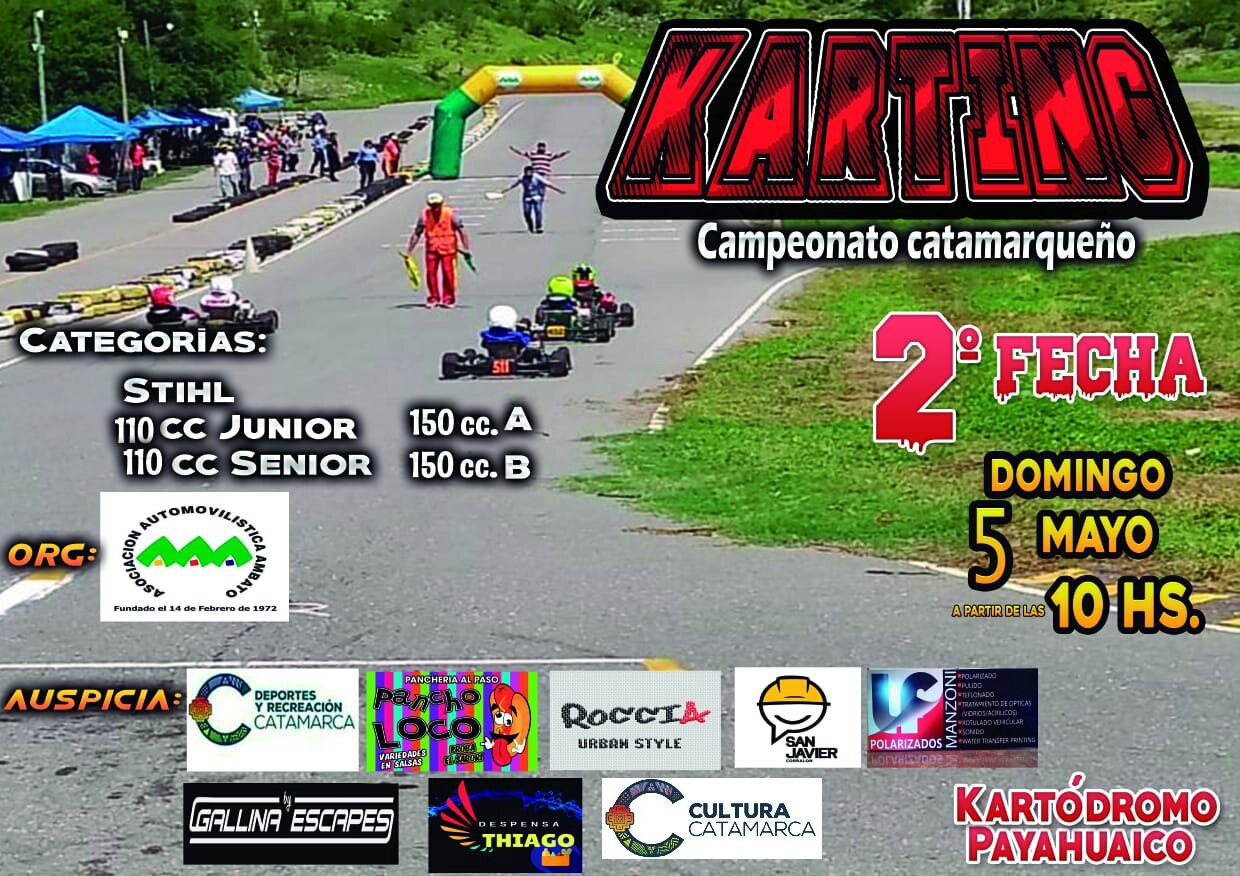 El karting pone segunda en Payahuaico