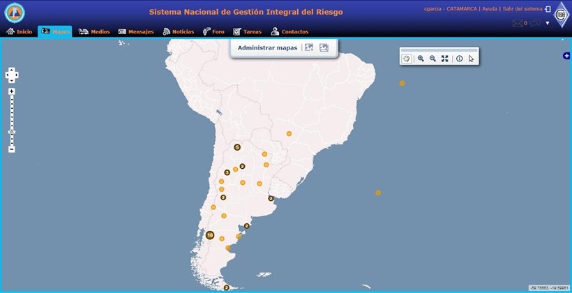 Defensa Civil integró a Catamarca al Sistema Nacional «Crisis»