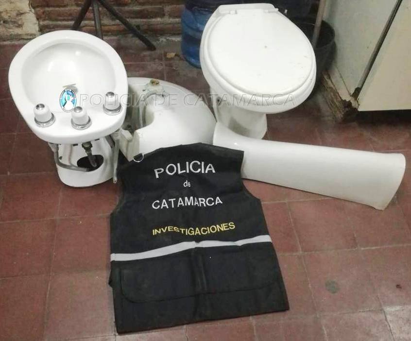Tras medidas Judiciales recuperan elementos sustraídos y arrestan a un joven