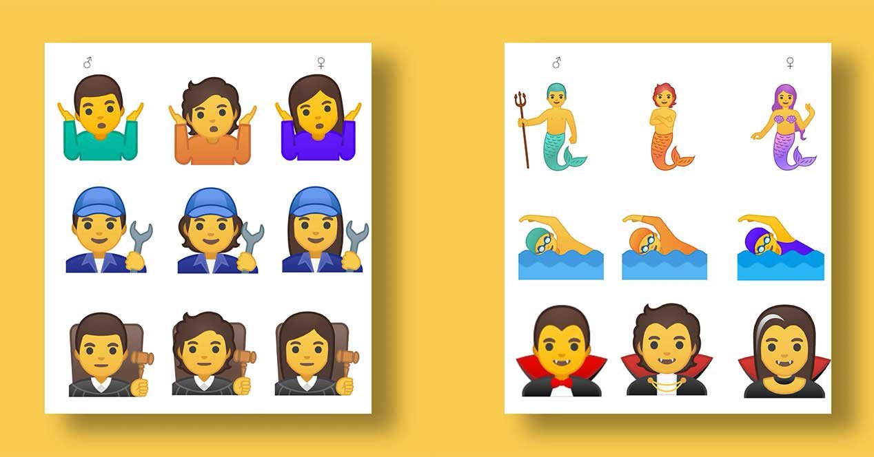 Google confirmó que incluirá en su catálogo de emojis, algunos pictogramas que buscan apostar a la diversidad de género