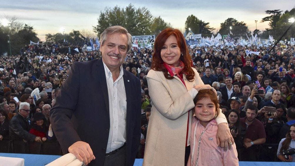 Alberto Fernández y Cristina Kirchner compartieron su primer acto