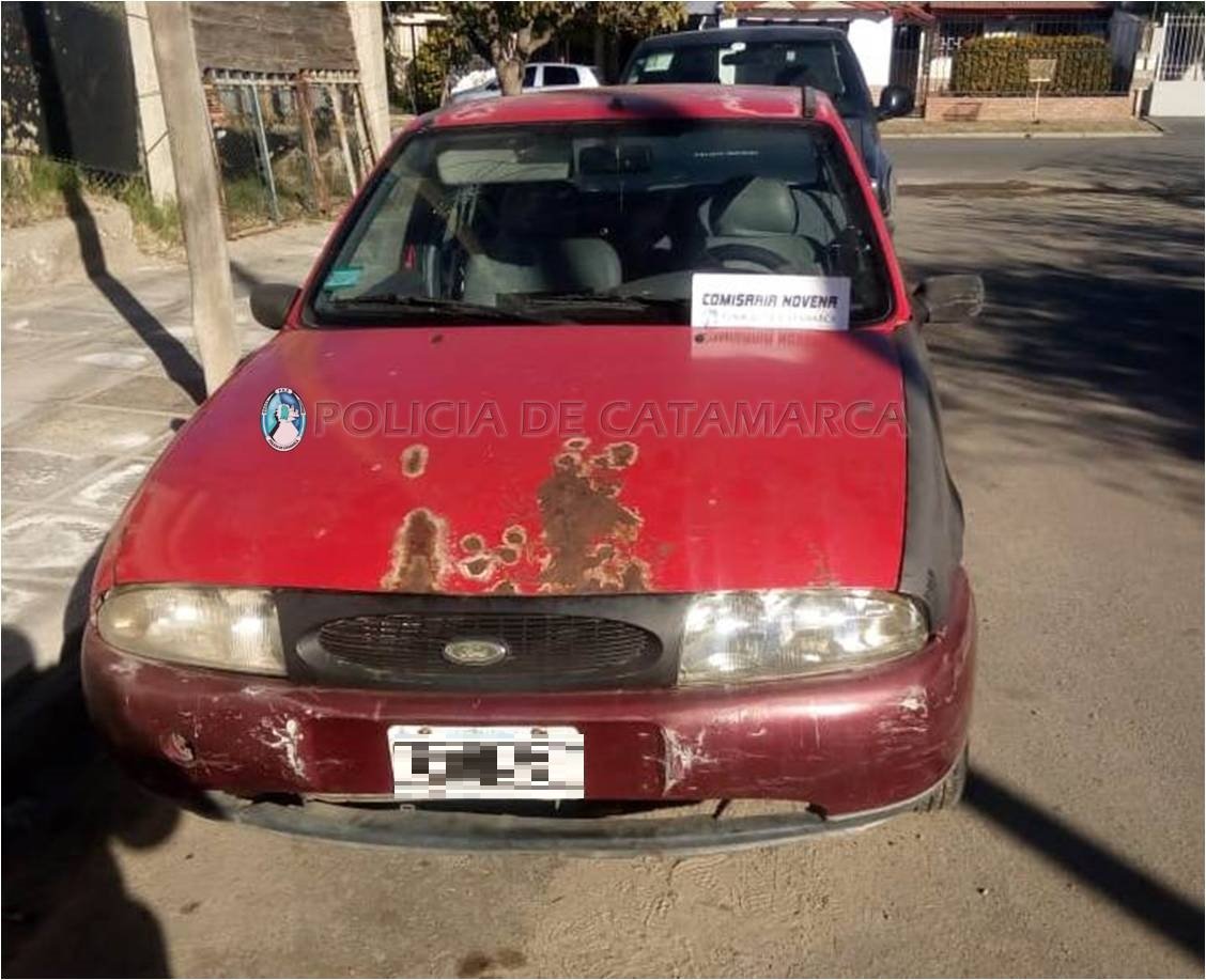 Recuperan un auto robado
