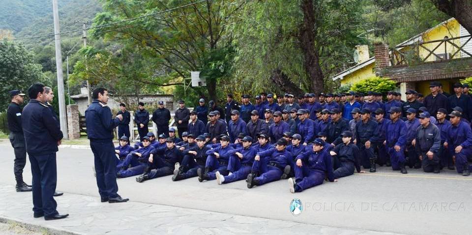 El segundo grupo de Aspirantes a Agentes de Policía finalizó el periodo de adaptación en el Campamento de Las Pirquitas