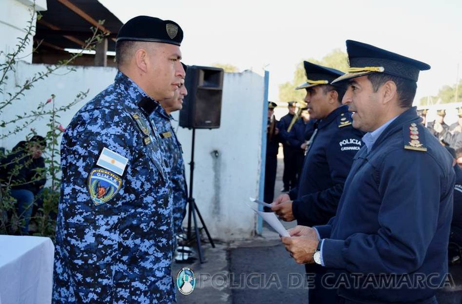 Acto por el aniversario de la creación del Grupo de Infantería Motorizada de Acción Rápida (GIMAR)