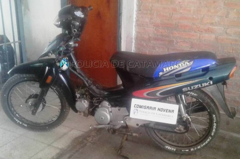 Detienen a un joven y recuperan una moto requerida por la Justicia