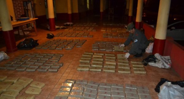 Misiones: Decomisan 385 kilos de marihuana en cercanías del río Paraná