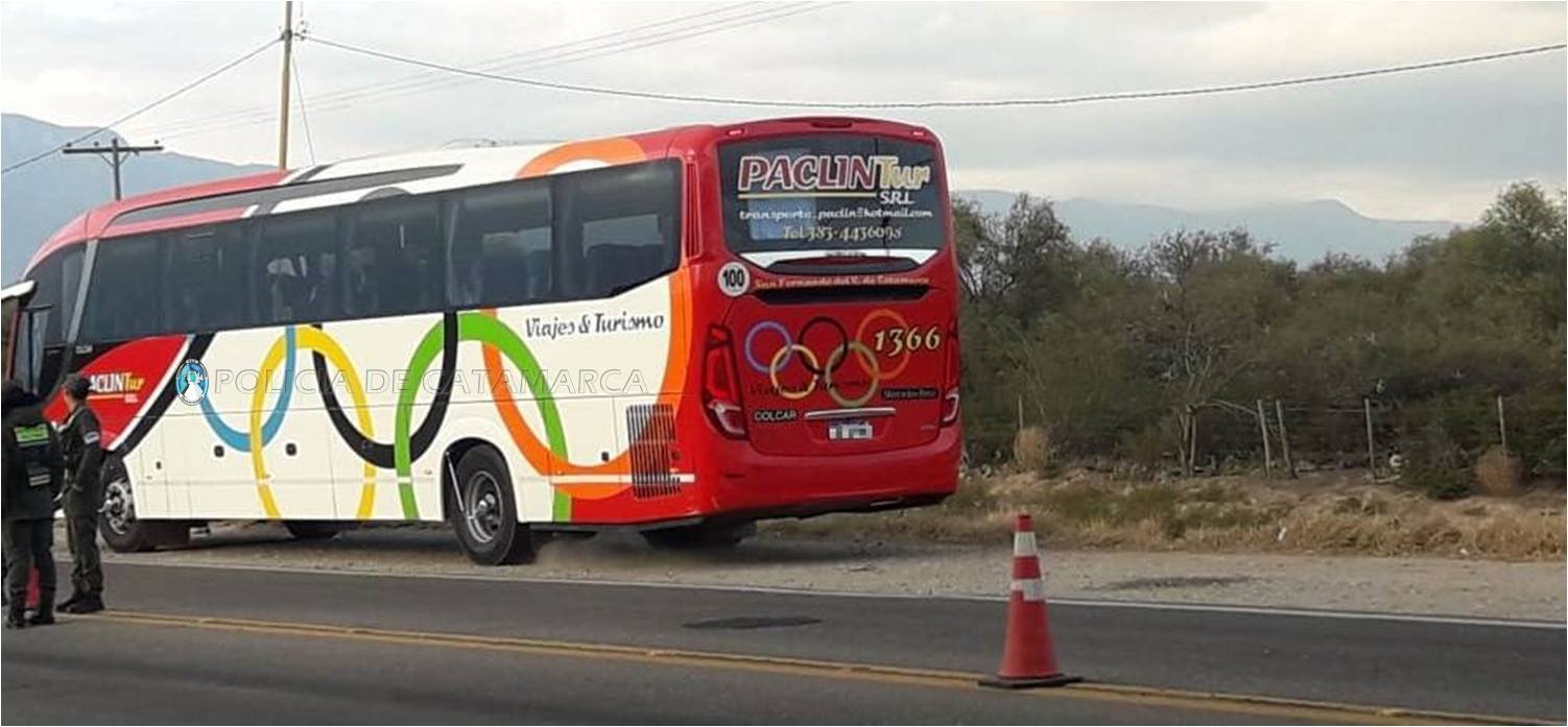 Secuestran un colectivo en Valle Viejo