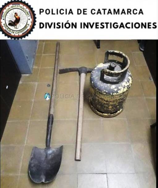 Durante un registro domiciliario en Valle Viejo recuperan varios elementos sustraídos